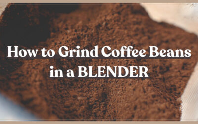 How to Grind Coffee in a Blender (Mini Vlog)